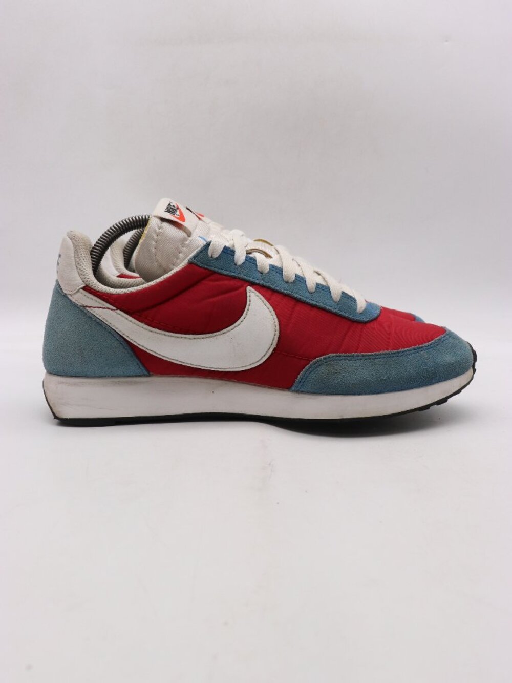 Nike Air Tailwind 79 Men's Sz 8.5 Blue Red White Waffle Running Shoes 487754-409